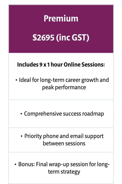 Premium Coaching Package Premium Coaching Package
